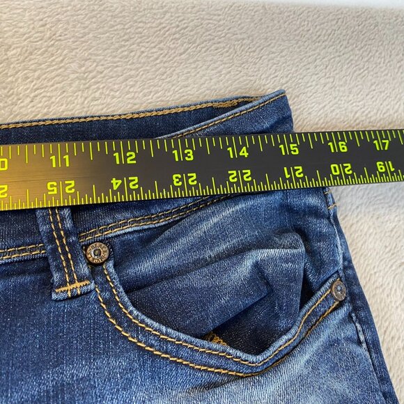 Buckle Black Mens Skinny Fit Jeans 28X32 Medium Wash Distressed Style - Picture 5 of 16